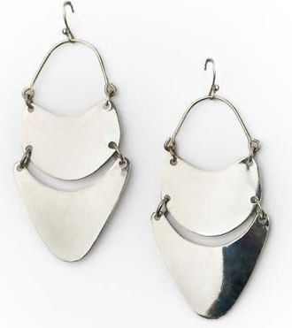 Matr Boomie Iyla Geometric Statement Earring in Silver at Nordstrom