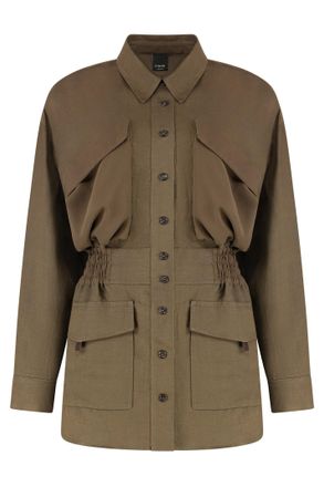 Pinko Oramai Viscose Overshirt