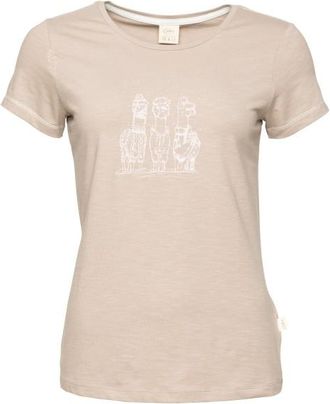 Chillaz Gandia Alpaca Gang Winter T-Shirt für Damen | beige