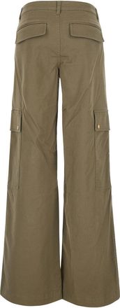 Michael Michael Kors Womens Cargo Trousers Green
