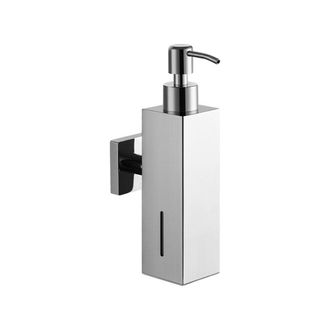 OEM Dispensador De Jab&oacute;n Cuadrado De Acero Inoxidable, Dispensador Manual De Acero Inoxidable Para Montaje En Pared, Ideal Para Ba&ntilde;os De Hotel