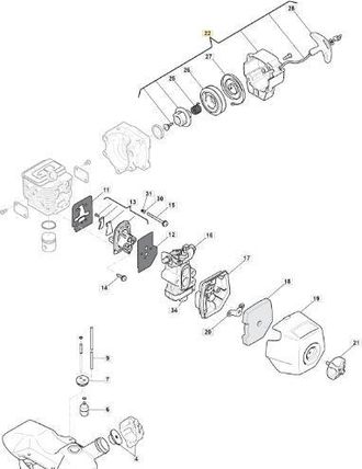 STIGA Sports Arranque Autorector Original Stiga - 118801877/0