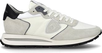 Philippe Model Tropez Suede Nylon Black Trim Sneakers