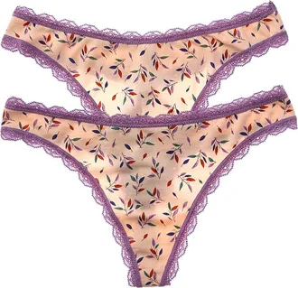 Wacoal B.TemptD By Wacoal 2Pk Inspired Eyelet Thong