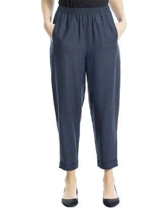 Max Studio Linen-Blend Pant