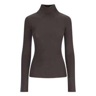 Max Mara Mxscavallo Coltrui - Dames - Truien - Bruin - Maat: M Wol