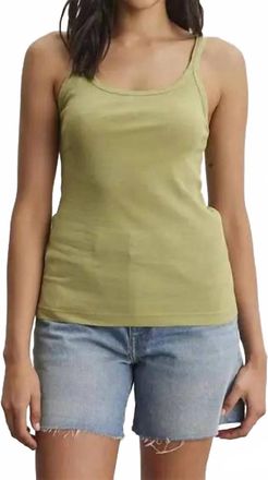 Velvet Aliza Rib Layering Tank In Branch