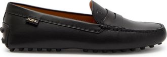 Tod's Gommino Leather Loafers - Black