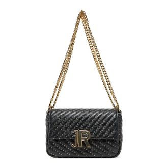 ショルダーバッグ・ポシェット JOHN RICHMOND Women Shoulder Bags RWA24062BOBLACKGOLD Black ショルダーバッグ・ポシェット JOHN RICHMOND Women Shoulder