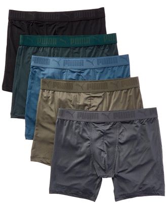 Puma Puma Set Of 5 Mesh Boxer Brief