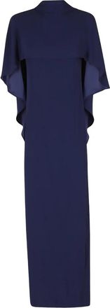 Alberta Ferretti Avondjurken - Dames - Avondkleed - Blauw - L - Kleedjes