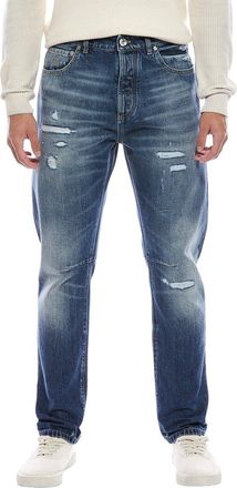 Brunello Cucinelli Medium Wash Leisure Fit Jean