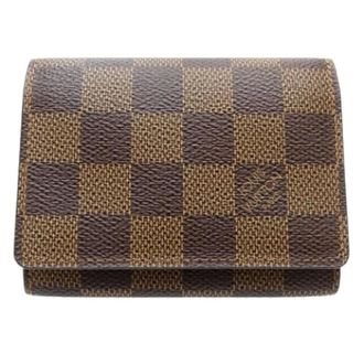 Louis Vuitton Pre-owned Damier Card Case - - Pre-owned - Donna - Marrone - ONE SIZE