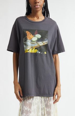 Collina Strada Organic Cotton Graphic T-Shirt in Unbothered at Nordstrom, Size X-Small