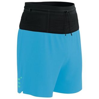 Compressport Trail Racing 2-In-1 Short Laufshorts f&uuml;r Herren | blau