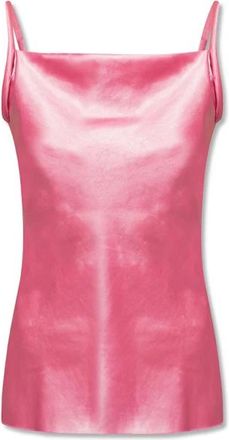Nanushka Nesa Satin Top - Dames - Tops zonder mouwen - Roze - S - Satijn - Tops