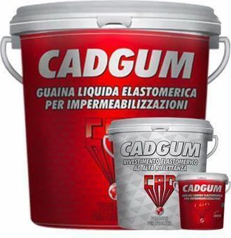 OEM Guaina Liquida Impermeabilizzante Da 20kg + Guanti - Rosso