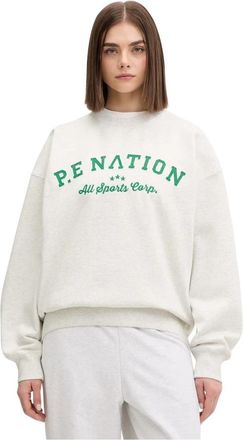 P.E Nation Dynamic Sweat - Dames - Sweatshirts - Grijs - S - Katoen - Hoodies & sweatvesten