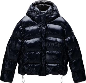 Napapijri Dames, Jassen, Zwart, Maat: L Leer