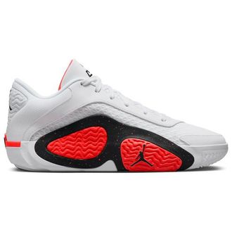 Nike Jordan Mens Jayson Tatum Tatum 2 - Basketball Shoes White/Black/Red Size 10.0