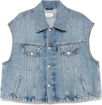 Haikure denim gilet - Blue