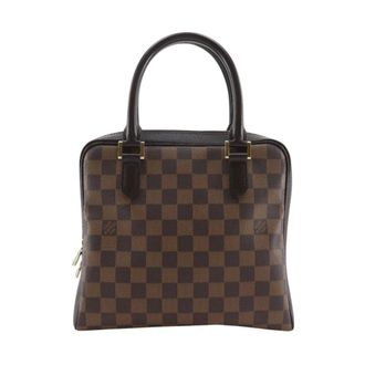 Louis Vuitton Pre-owned Gestructurede Top Handle Tas - Dames - Pre-owned - Bruin - Maat: ONE Size