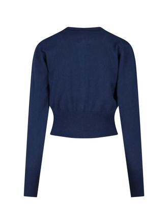 Vivienne Westwood Womens Sweaters Blue Cotton