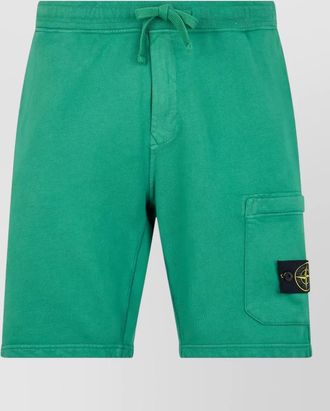 Stone Island cotton shorts summer leisure design
