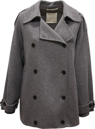 Emma & Gaia Mujer, Abrigos, Gris, Talla: M