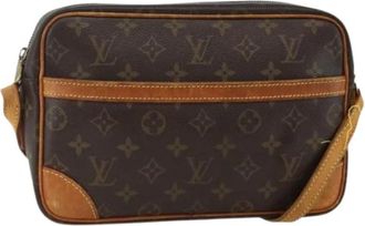 Louis Vuitton Pre-owned Cross Body Bags, female, Brown, Size: ONE SIZE Pre-owned Monogram Canvas Shoulder Bag