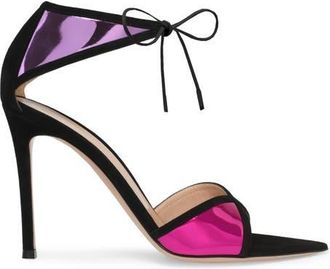 Gianvito Rossi Confetti Sandal in Purple Calf at Nordstrom, Size 34.5
