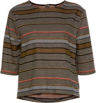 Manila Grace Gestreepte Blouse - Dames - Blouses - Veelkleurig - M - Overhemden
