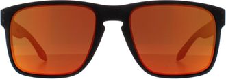Oakley Square Mens Matt Black Prizm Ruby zonnebril