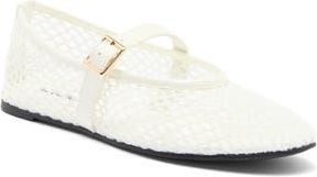 Abound Amari Mesh Ballet Flat in White Ice at Nordstrom Rack, Size 9.5