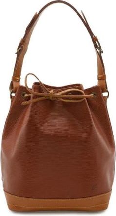 Louis Vuitton Pre-owned Epi Noe Leren Schoudertas - Dames - Vintage Tas - Bruin - ONE Size - Leer - Vintage