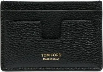 Tom Ford Logo-print Leather Cardholder