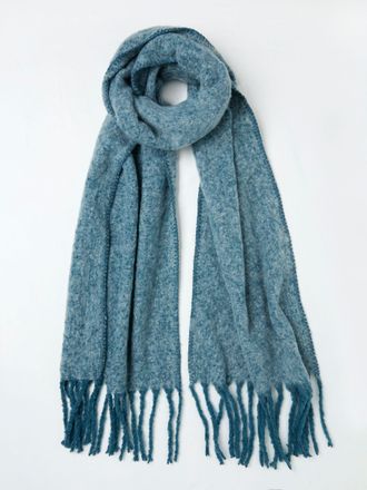Fat Face FatFace Blue Boucle Scarf