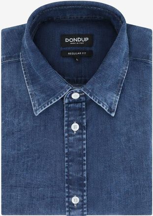 Dondup Lang&auml;rmeliges Hemd aus Baumwolle