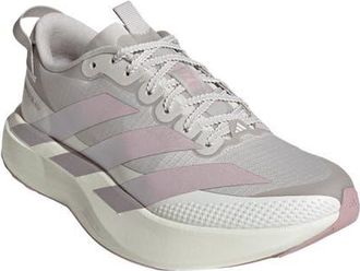 adidas ADIZERO EVO SL ATR Running Shoe in Grey One/ice Purple/white Tint at Nordstrom, Size 10.5