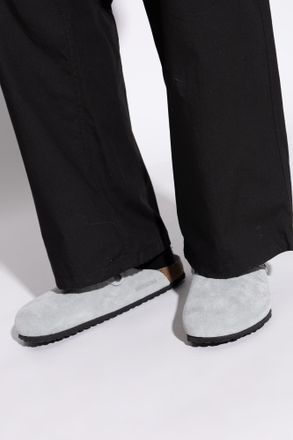 Birkenstock Boston BS Mules, Mens, Grey