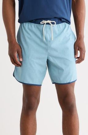 Original Penguin Performance Drawstring Shorts in Smoke Blue/Insignia Blue at Nordstrom Rack, Size Xx-Large
