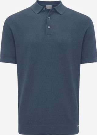 Gentiluomo Button Polo | Blauw