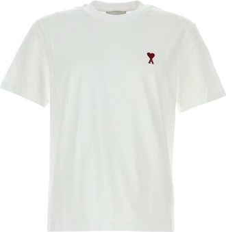 Ami Ami White Cotton T Shirt