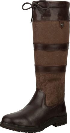 Suedwind Footwear SUEDWIND&copy; Derry All-Weather Leather Boots | OrthoLite&copy; Sole | Robust Nubuck Upper Leather | Waterproof | Outdoor Boots | Walking, Stable, Riding | Uni