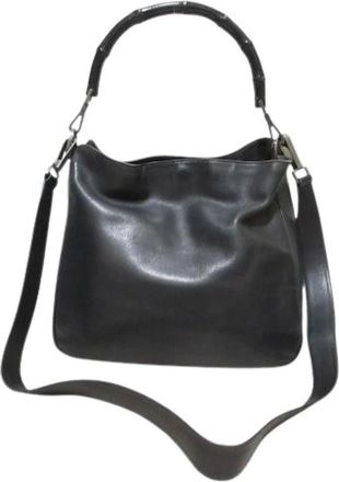 Gucci Borsa 2way in Pelle Pre-owned - - Pre-owned - Donna - Nero - ONE SIZE