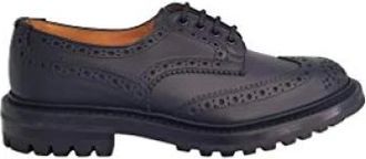 Trickers Mc Derby Brogues - Heren - Nette schoenen - Blauw - 45 EU - Schoenen