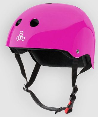 Triple 8 Certified Sweatsaver Helm pink