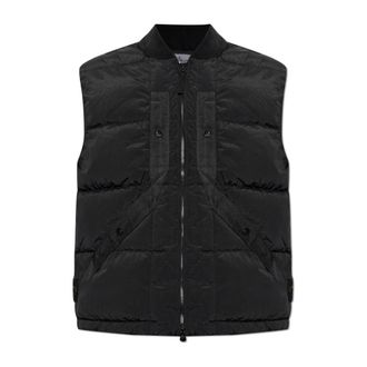 Stone Island Donsjas - Heren - Bodywarmers - Zwart - XL - Jassen