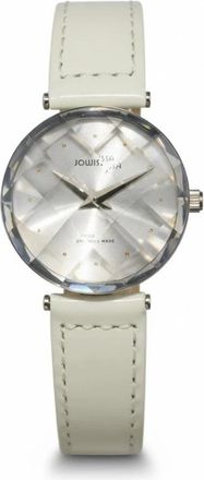 Jowissa Analoog Horloge - Dames - Horloges - Wit - ONE Size - Leer - Accessoires