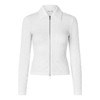 Sams&oslash;e & Sams&oslash;e Light Jackets, female, White, Size: M Light Jackets